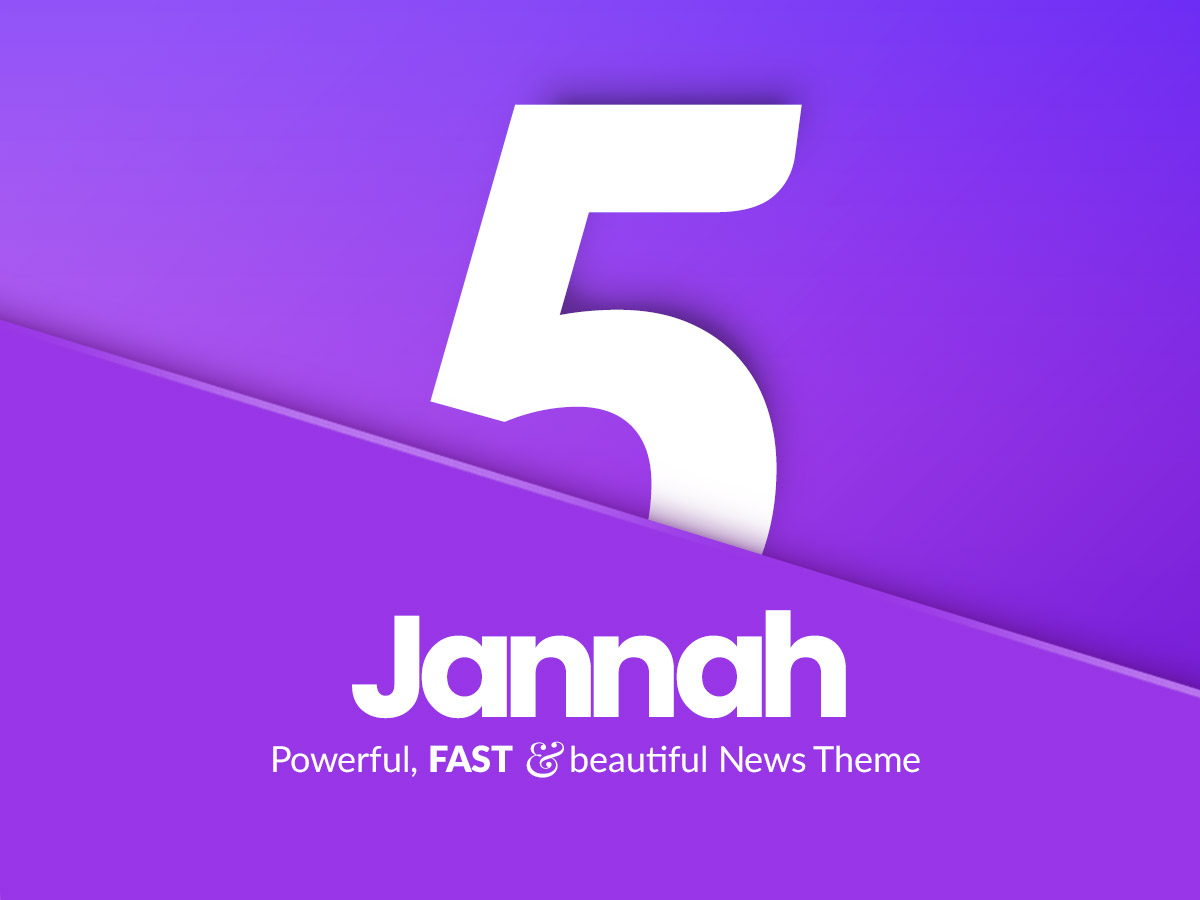Jannah Tema Ekran Görüntüsü